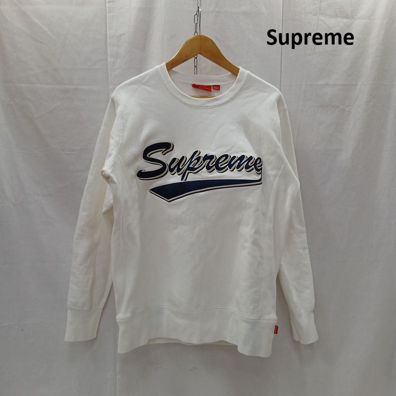 シュプリーム 16AW Brush Script Crewneck クルーネック スウェット 