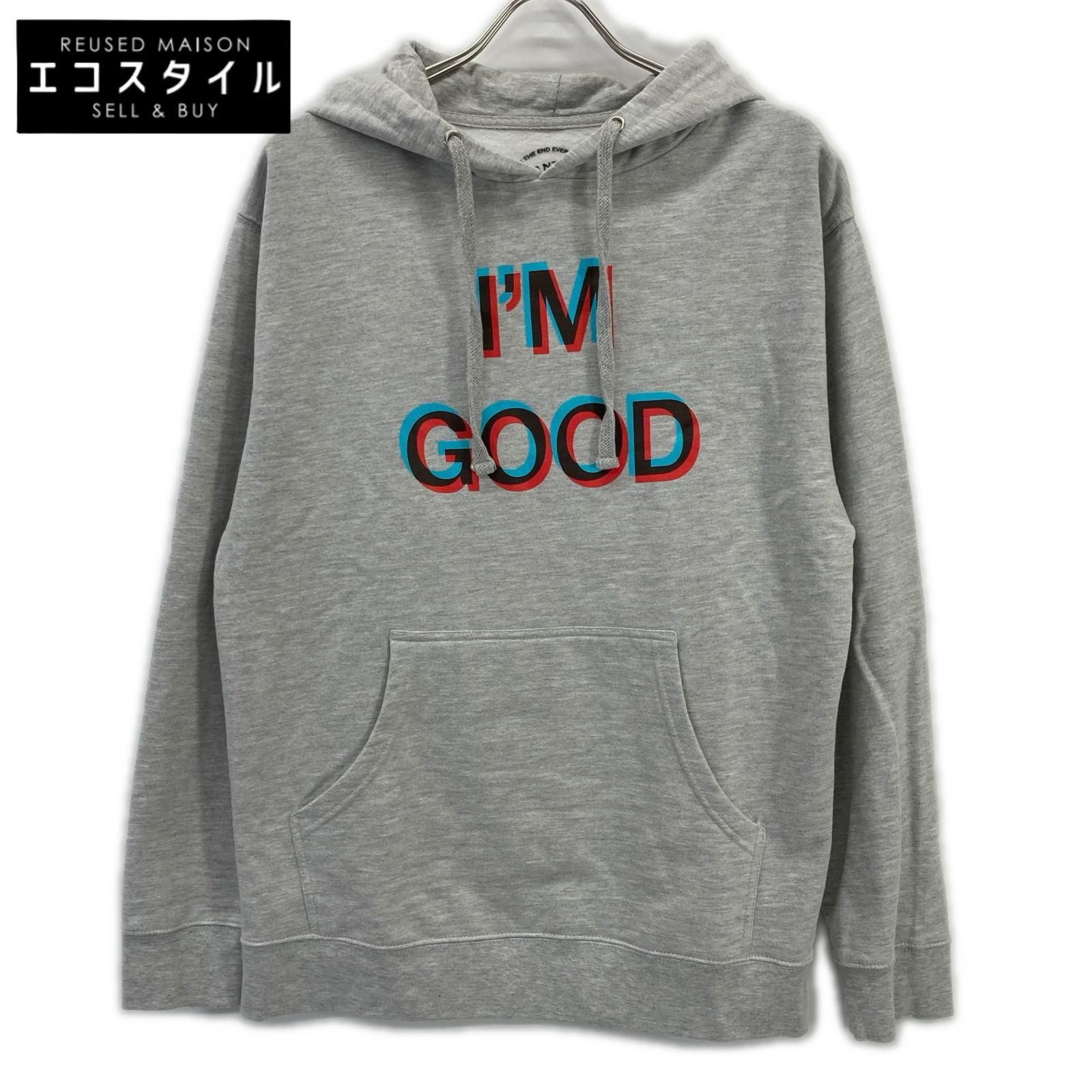 ANTI SOCIAL SOCIAL CLUB　アンチソーシャルソーシャルクラブ　SS4500P グレー プリント 長袖 パーカー