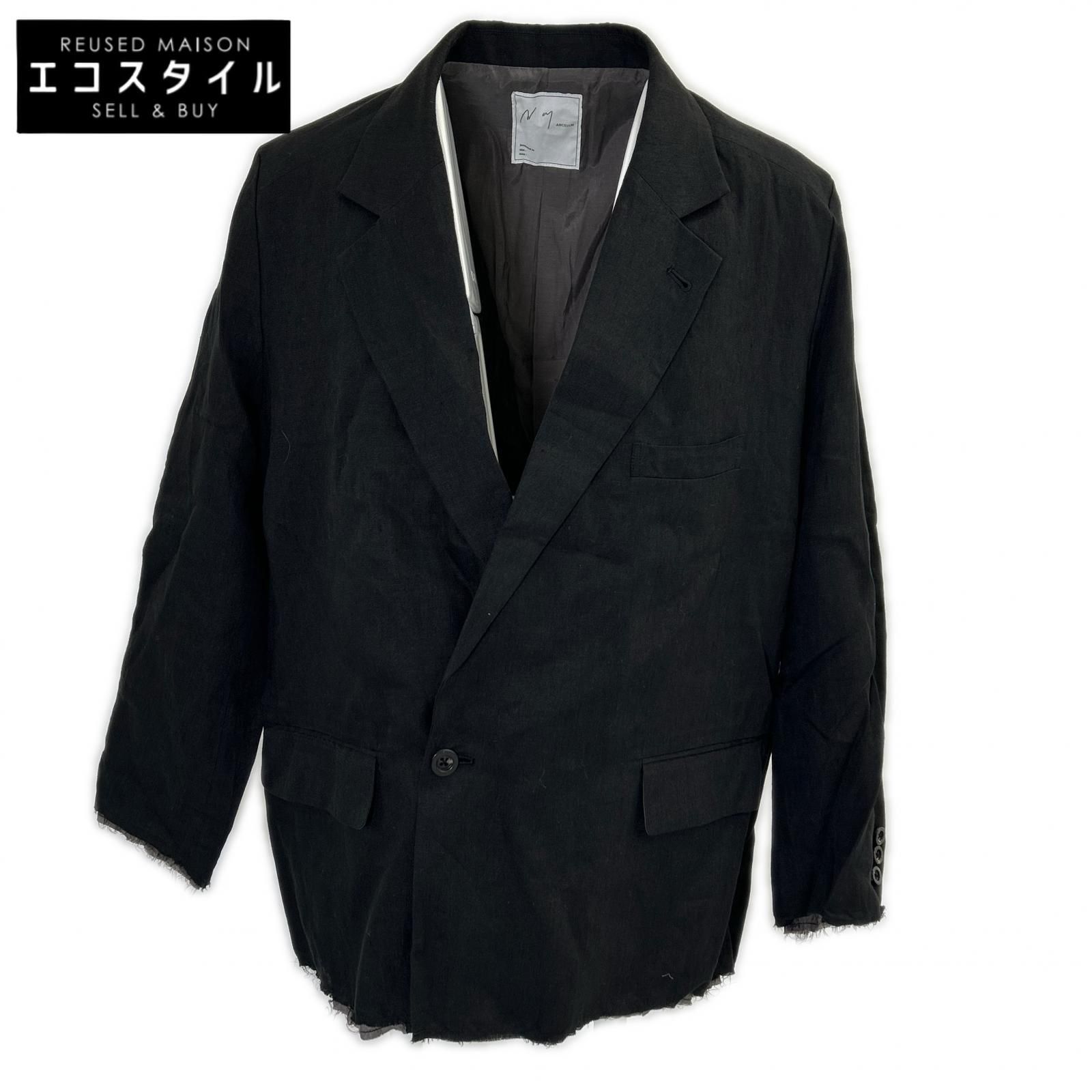 ANCELLM　アンセルム　【新品同様】ANC-JK70 100/S LINEN TAILORED JACKET リネン テーラードジャケット　1