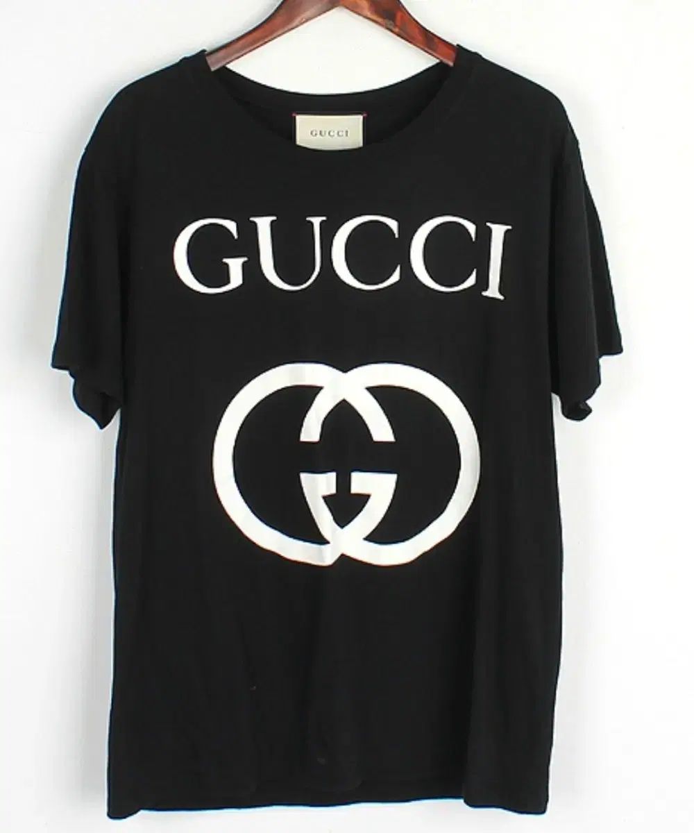グッチ インターロッキング Gロゴ ブラック 半袖 Tシャツ