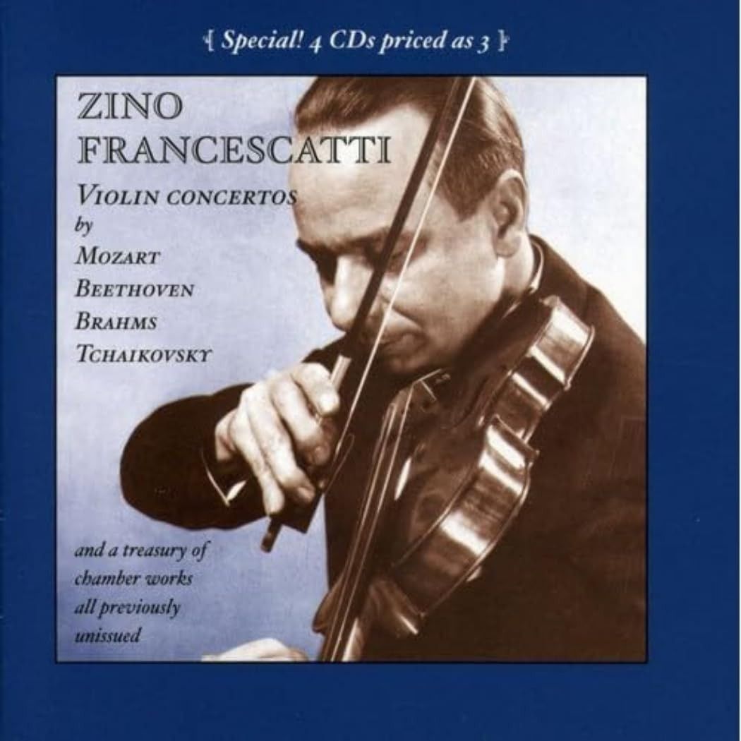 【CD】Zino Francescatti in Performance