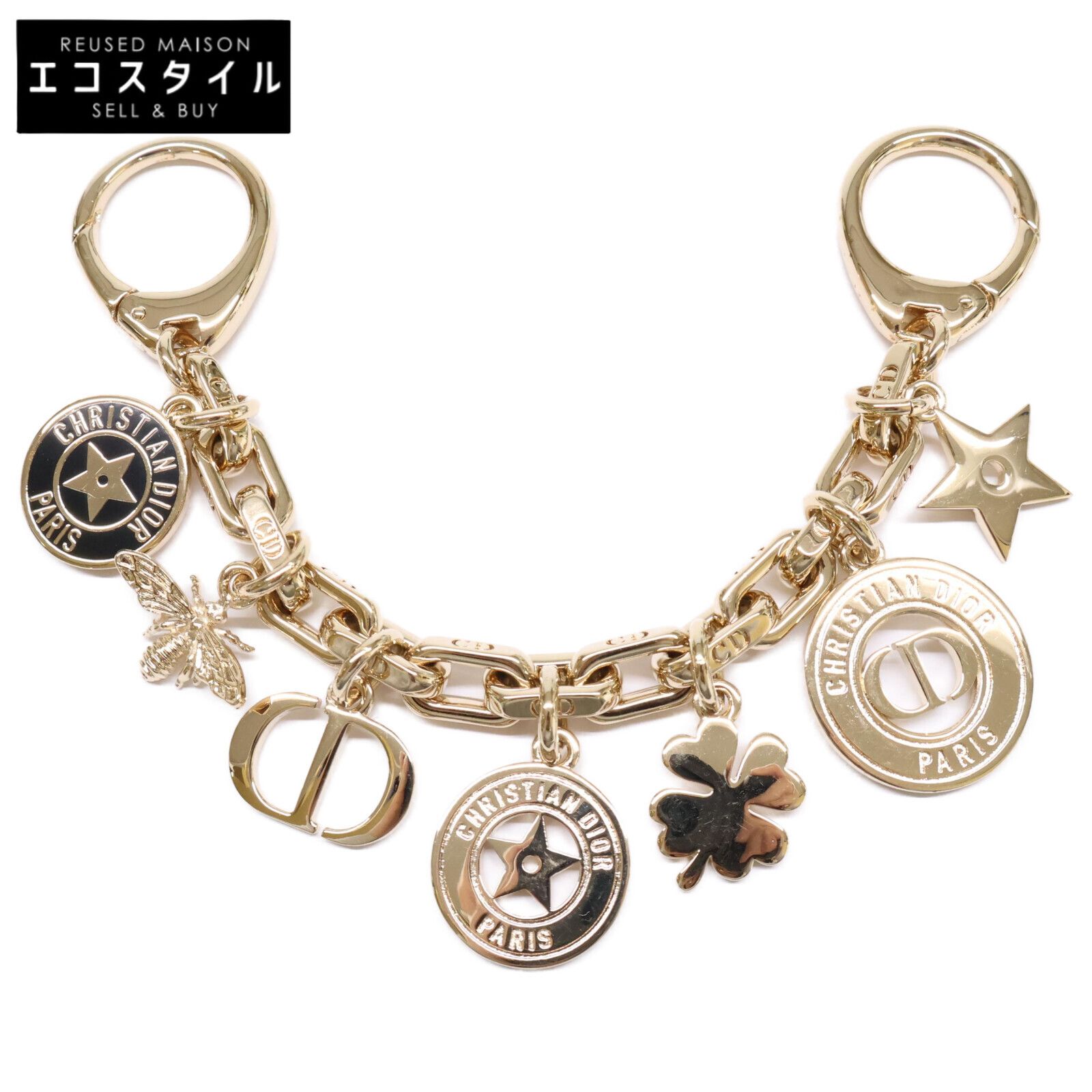 DIOR　ディオール　【美品】V0981MTGLQ_D307 30 Montaigne バッグチャーム メタル & ラッカー