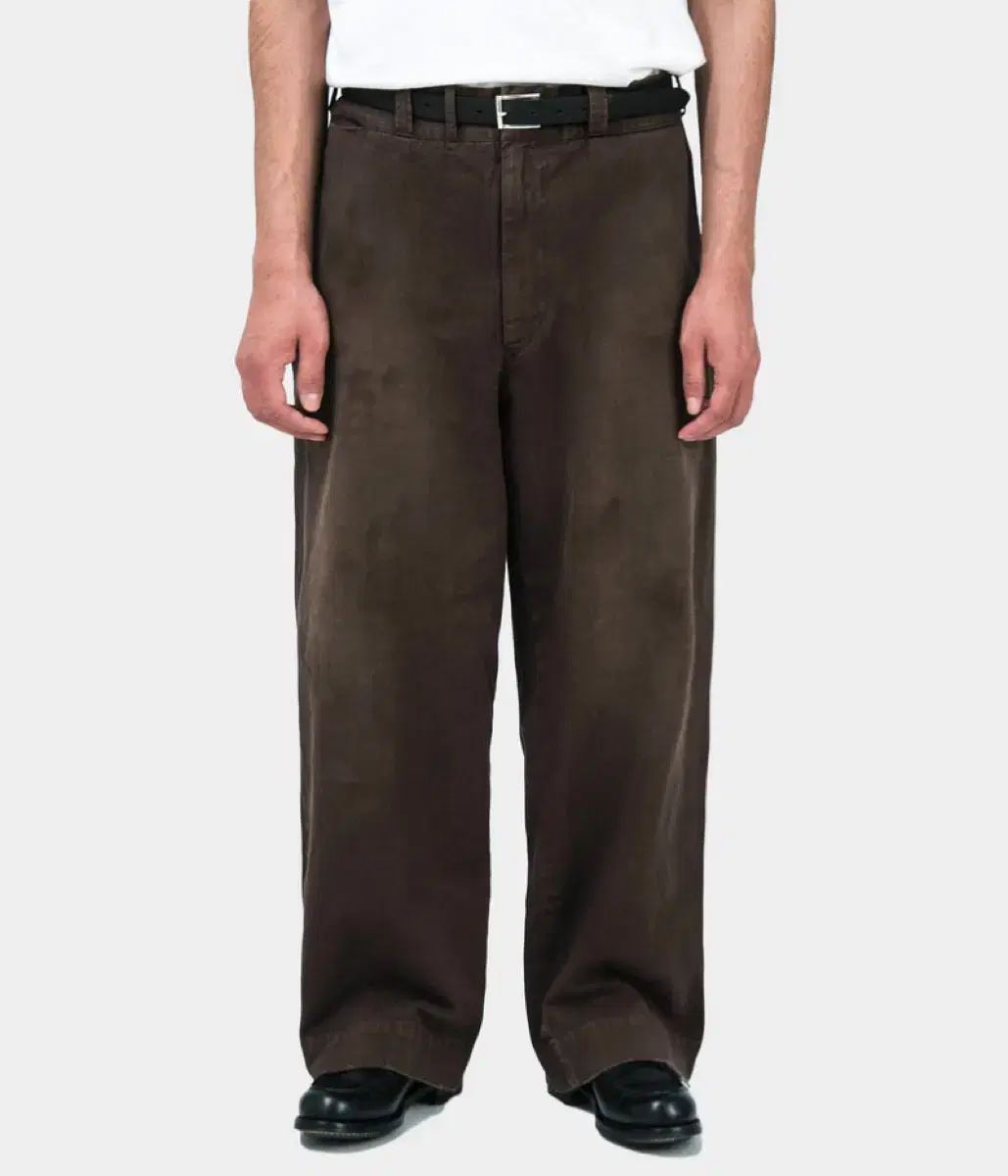 アプレッセ 26SS ヴィンテージ ツイル ウォーク パンツ ブラウン