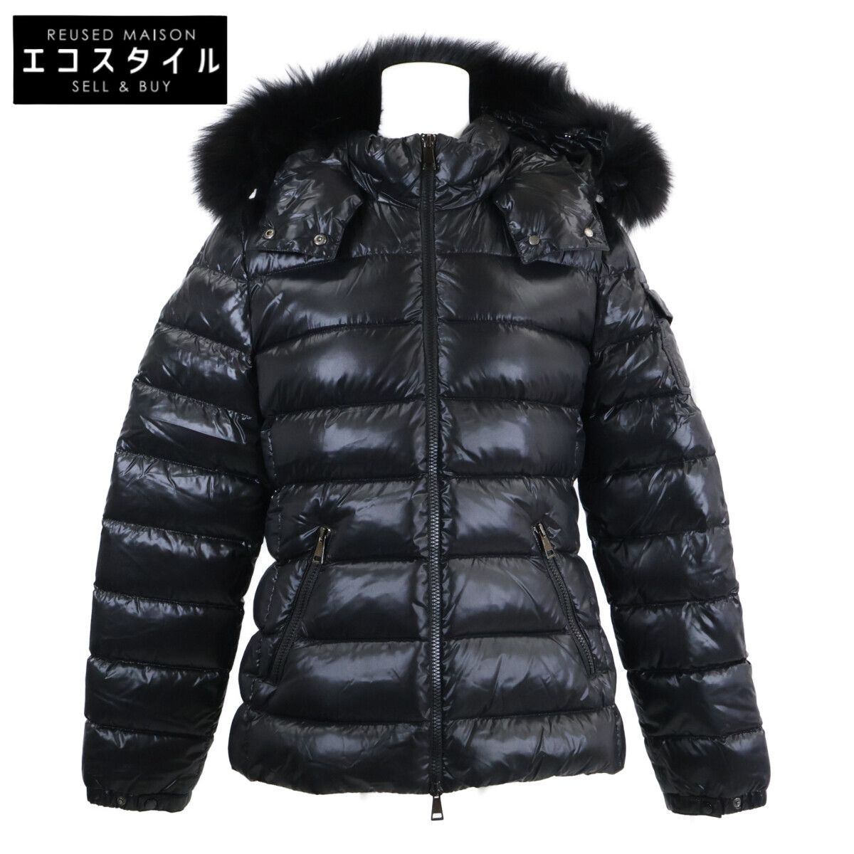 MONCLER　モンクレール　BADYFUR ファー/フード付 ダウンジャケット　3