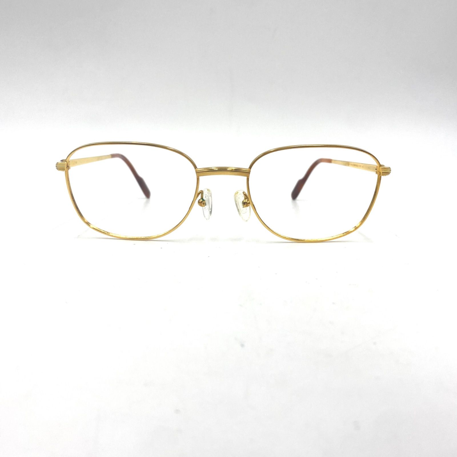 極上】【レンズなし】 Cartier カルティエ めがね メガネ 眼鏡 メガネ 