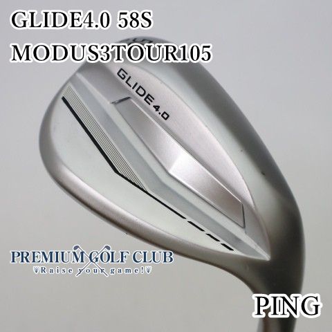 【中古】[Bランク] ウェッジ ピン GLIDE4.0 58S/MODUS3TOUR105/S/58[2172]
