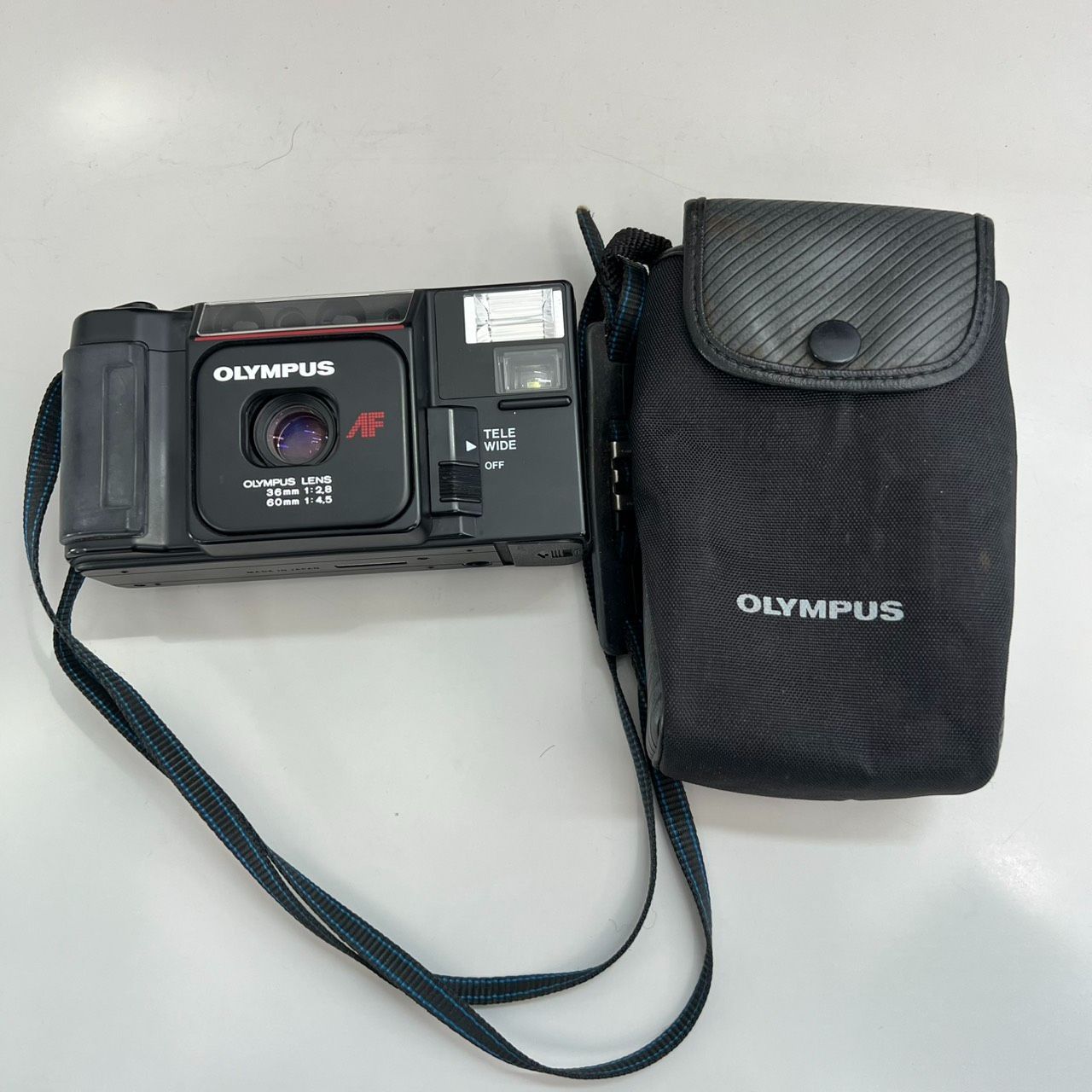 OLYMPUS AFL-T QUARTZDATE フィルムカメラ ケース付き オリンパス E278-0