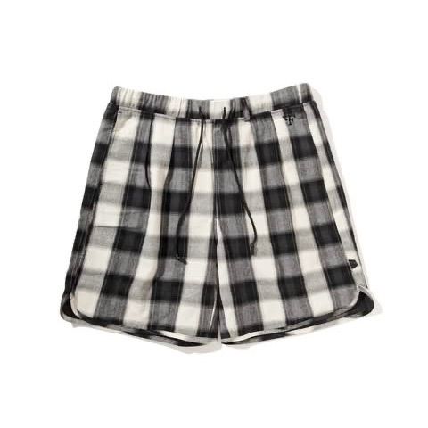 FLATLUX Gura Short [mono plaid] fx26-110 フラットラックス ショートパンツ
