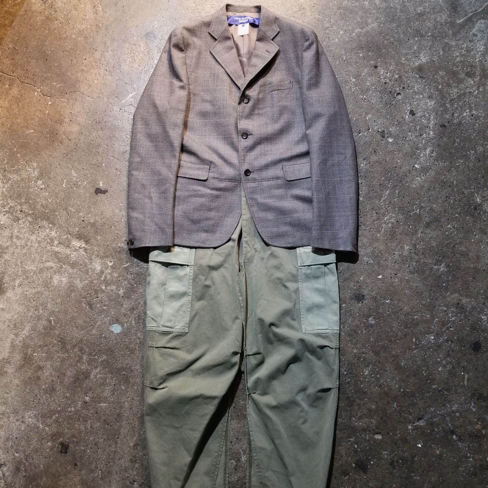 ジュンヤワタナベマン 2024aw ドッキングロングコート Sサイズ JUNYA WATANABE MAN 24aw ドッキングコート M ジュンヤワタナベマン