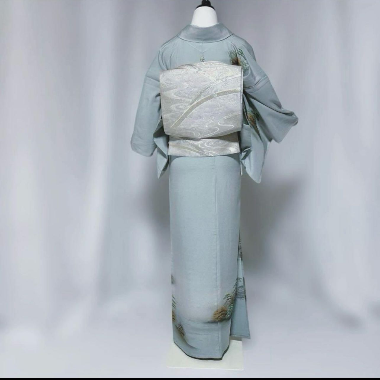 単衣 正絹 訪問着 フルセット 美品 夏帯 夏帯揚げ 夏帯締め - メルカリ