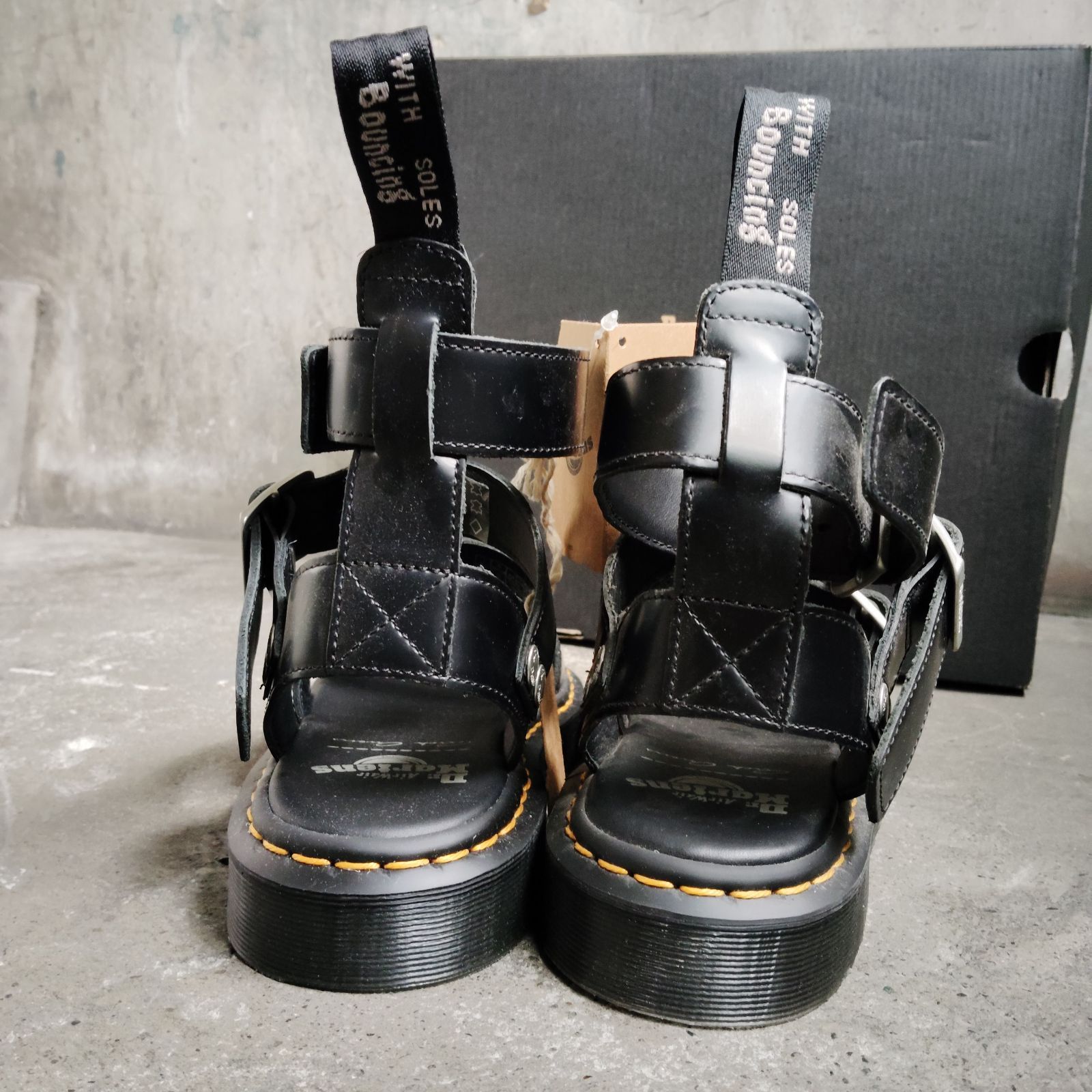 Rick Owens × Dr. Martens Gryphon Strap RO Sandals UK7 EU41 リック 