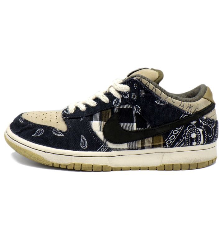ナイキ NIKE × トラヴィス スコット Travis Scott 【 SB DUNK LOW CT5053 001 】 SB ダンク ロー ペイズリー スニーカー 50548