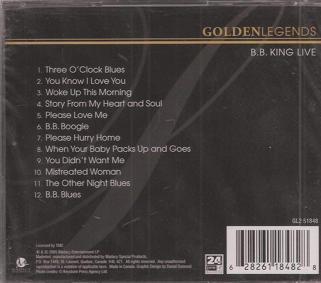 【CD】Golden Legends: B.B. King