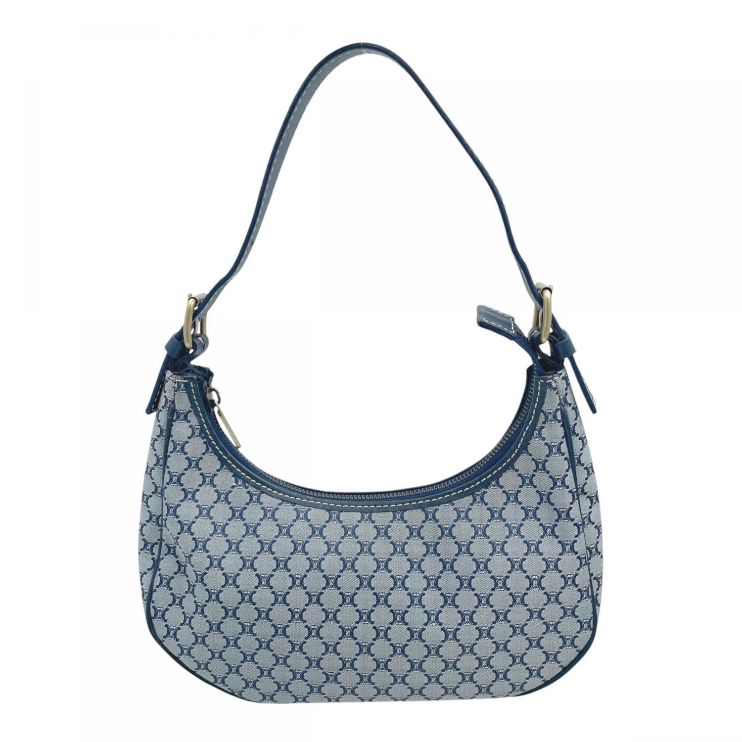 中古】 CELINE セリーヌ ヴィンテージ マカダム アヴァ ワンショルダー 