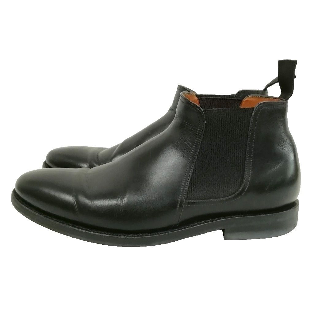 ジャランスリワヤ Jalan Sriwijaya 98411 DAINITE SOLE サイドゴアブーツ レザーシューズ 8.5 ブラック