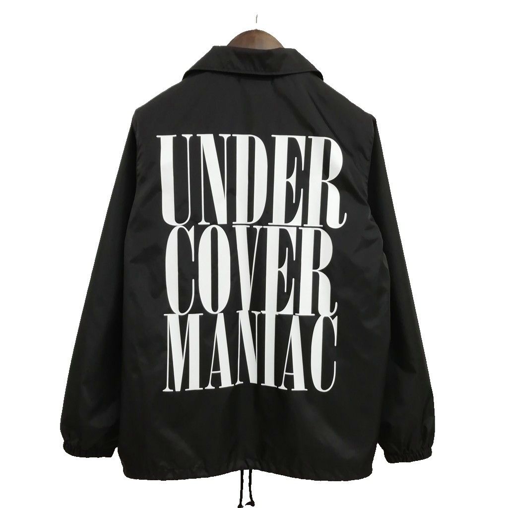 アンダーカバー UNDERCOVER MUU9201 MANIAC マニアック ナイロン コーチ ジャケット M ブラック