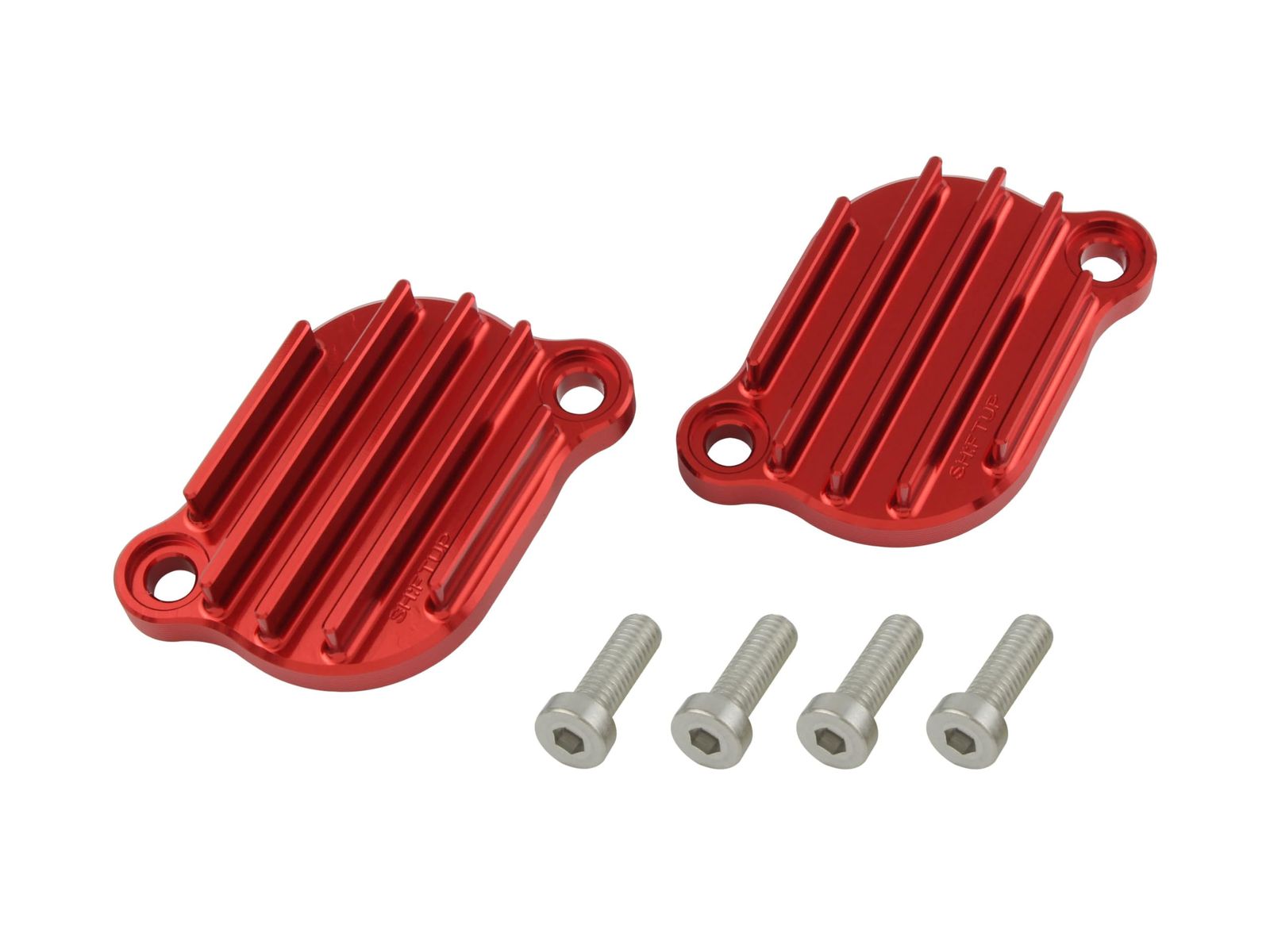 新品 シフトアップ(SHIFT UP) バイク用品 ビレットフィンタペットキャップ モンキー125(19-20年)[JB02] | CT125 ハンターカブ(20-22年)[JA55] | GROM(13-20年)[JC61/JC75] レッド 260114-