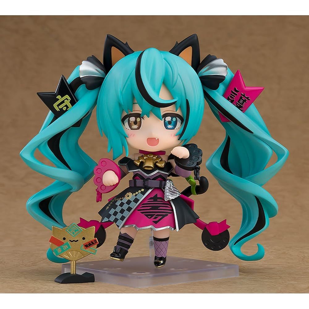 ねんどろいど 初音ミク 黒招きミク 初音ミク ブラック招き猫バージョン 2759 グッドスマイルカンパニー 初音ミク 黒招きミクver. フィギュア 10cm
