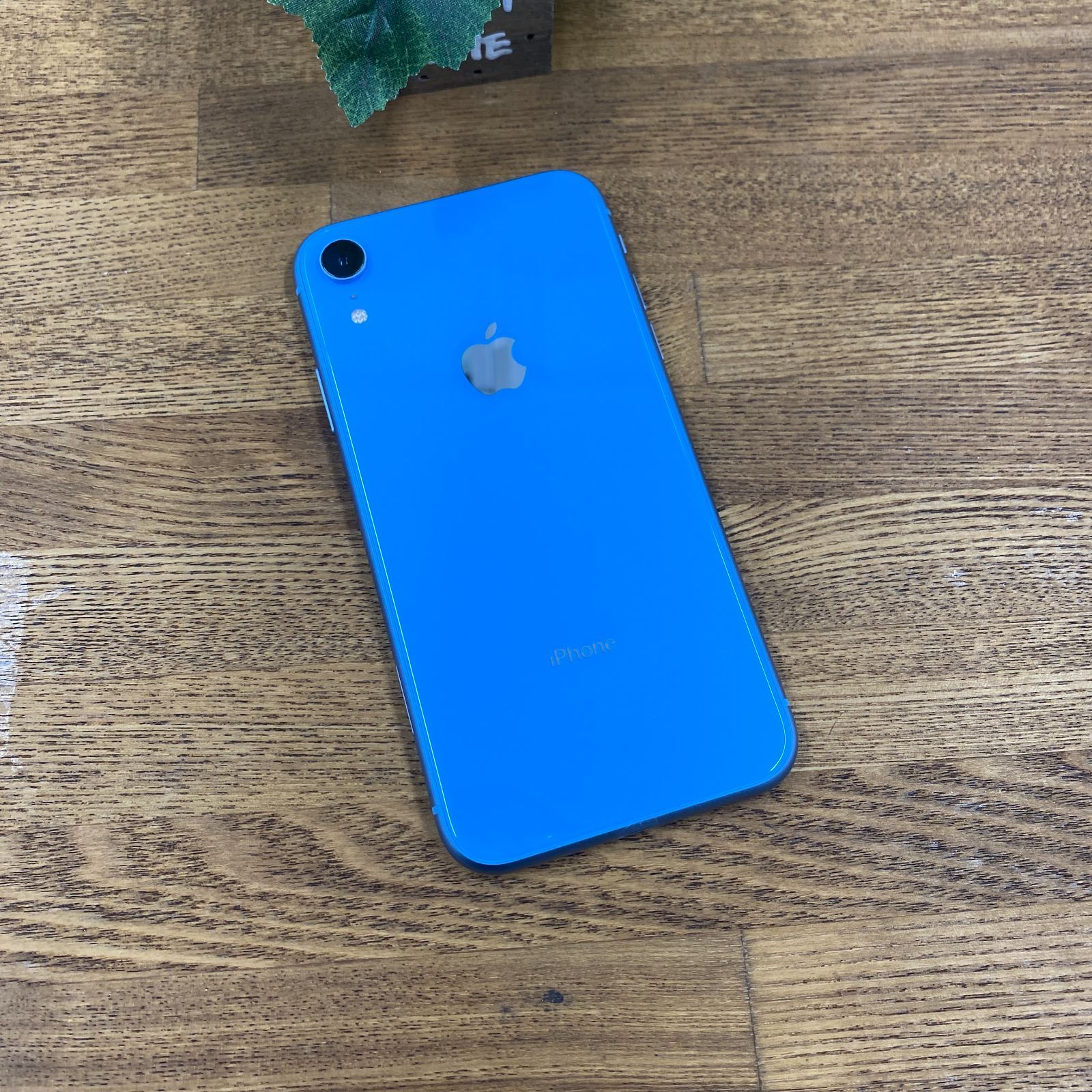 iPhone XR 128GB ブルー SIMフリー ジャンク - メルカリ