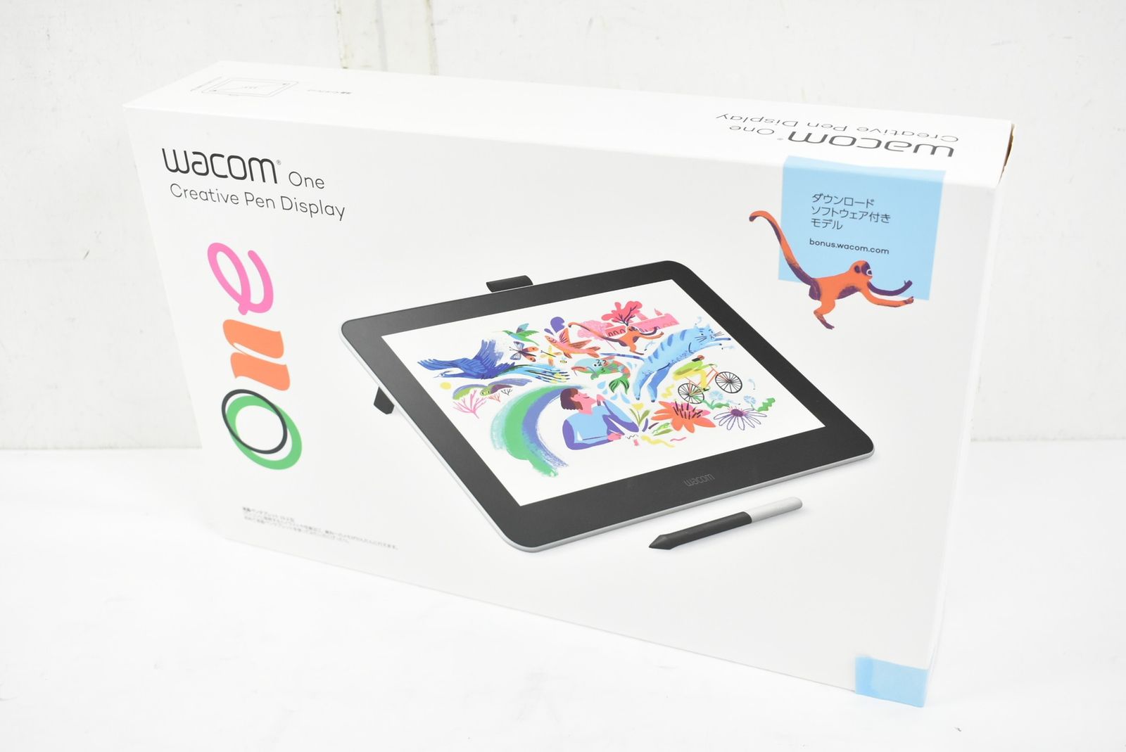 タブレット Wacom 液タブ one pen display 13.3 DTH134w0D