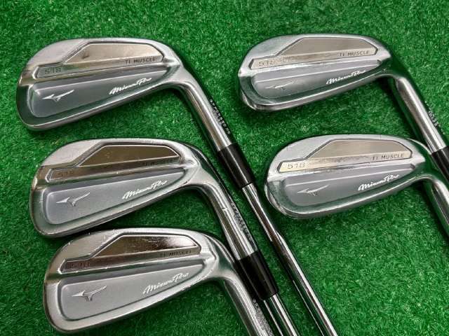 激安[431] アイアンセット ミズノ Mizuno Pro 518/NSPROMODUS3 TOUR105 5本セット/R/32■和歌山