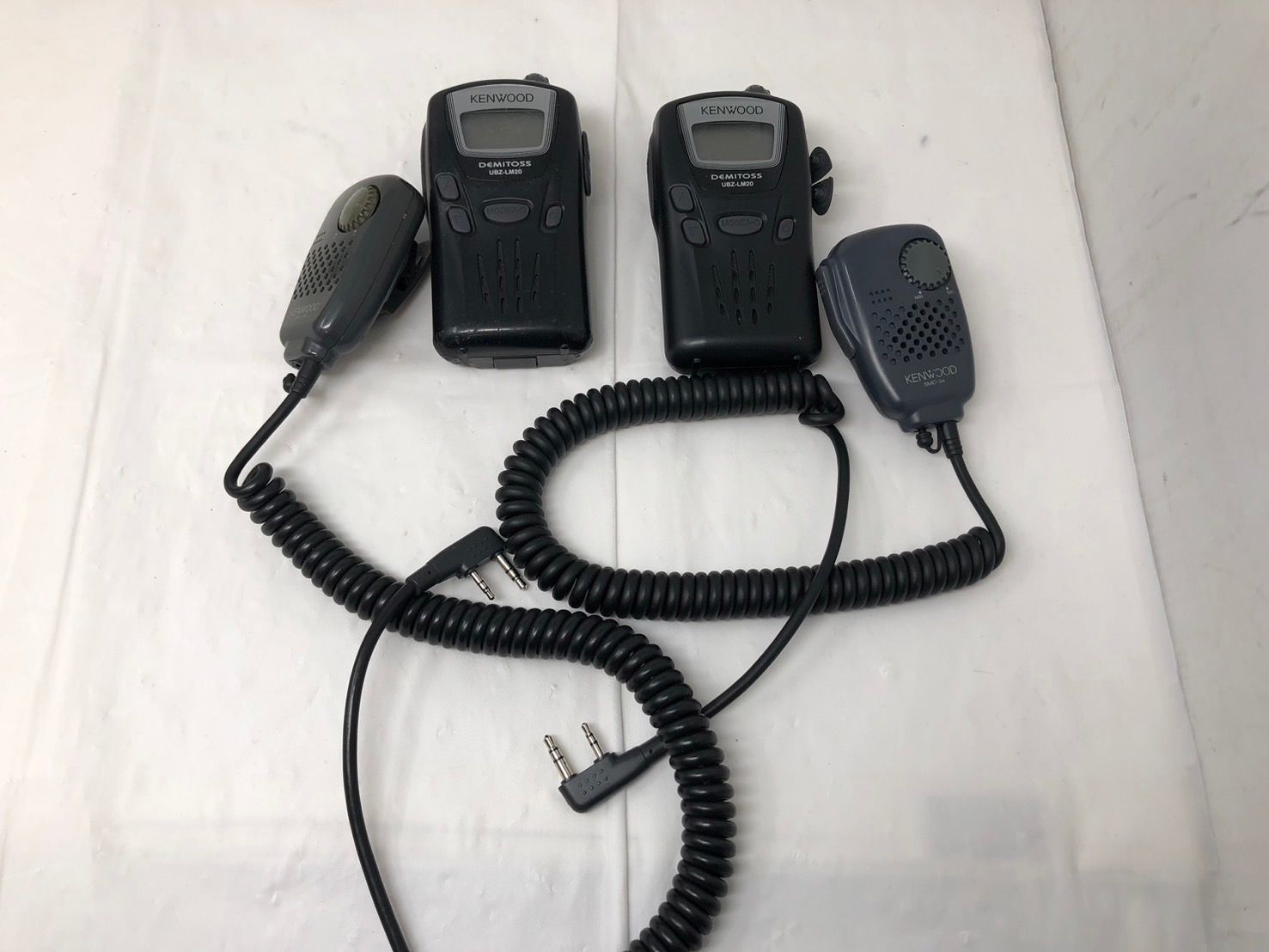 値下げ　未使用　KENWOOD UBZ-LM20 トランシーバー　セット ◇KENWOOD ケンウッド トランシーバー 2台セット UBZ-LM20/UBZ-M20