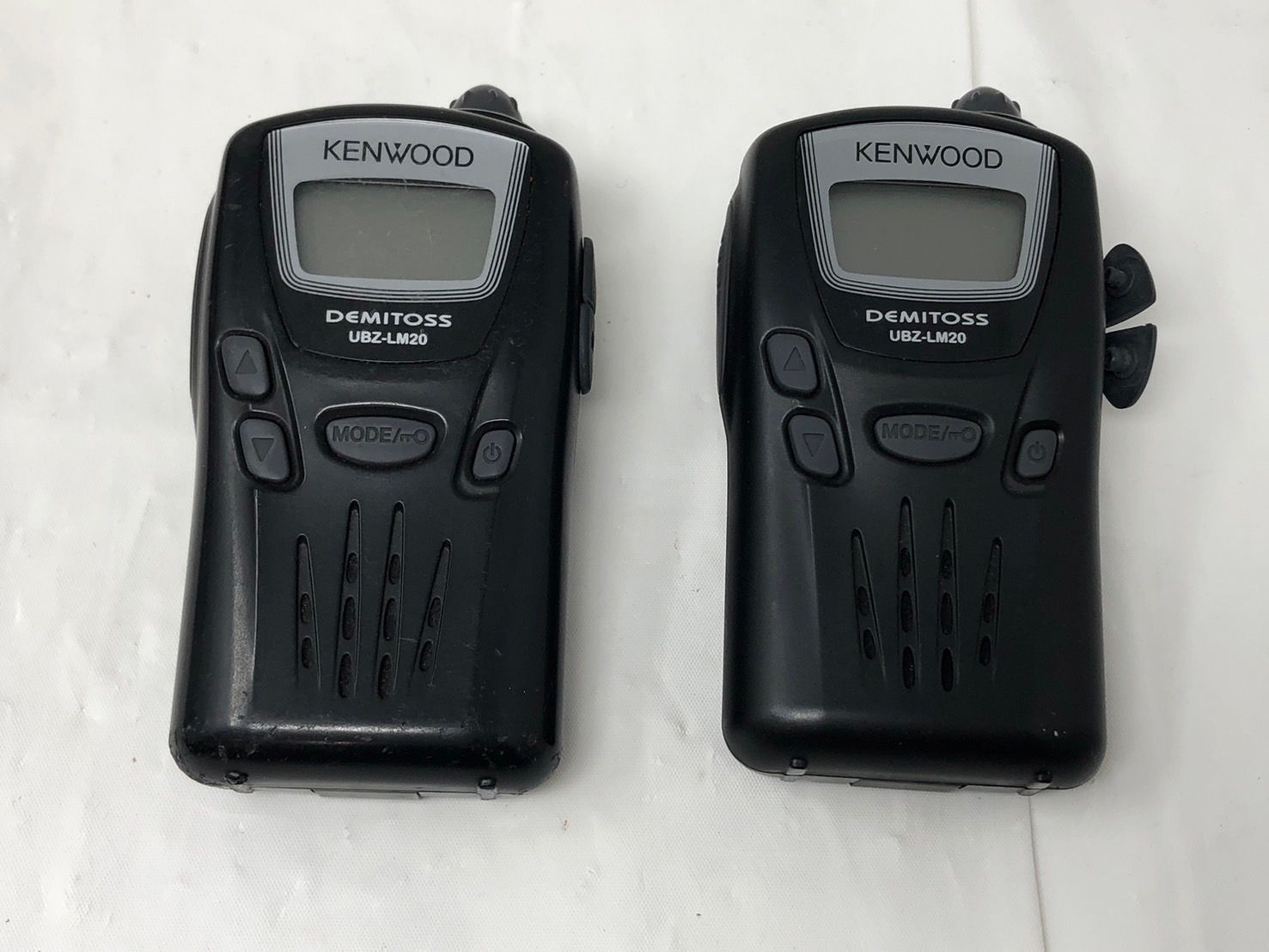 ◇KENWOOD ケンウッド トランシーバー 2台セット UBZ-LM20/UBZ-M20