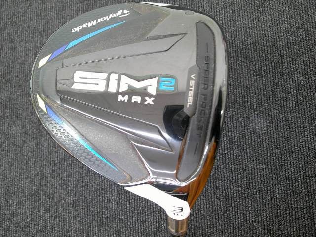 中古 フェアウェイウッド テーラーメイド SIM2 MAX/Diamana TB60/X/15[9766]■松山店