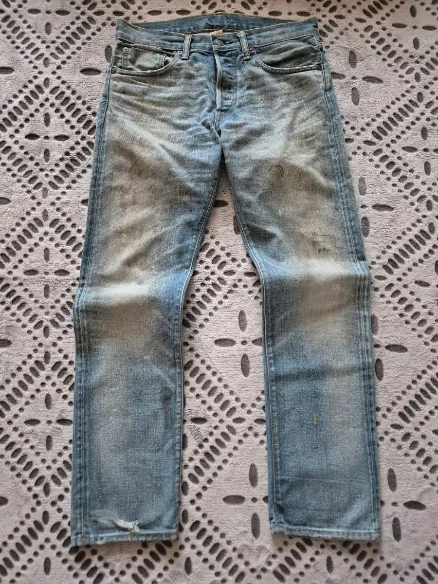 RRL(ダブルアールエル) セルビッジ ウォッシュ ロー ストレート デニム 42,689円