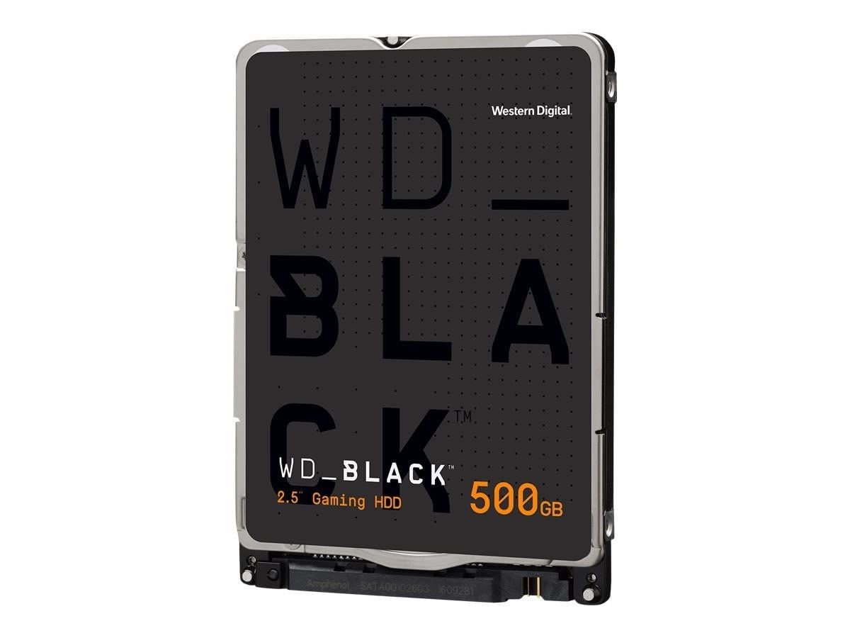 新品 WD ブラック WD5000LPSX 500 GB ハードドライブ - 2.5インチ 内蔵 - SATA (SATA/600) - デスクトップPC、ノートブック、ゲームコンソールデバイス対応 - 7200rpm - 5年