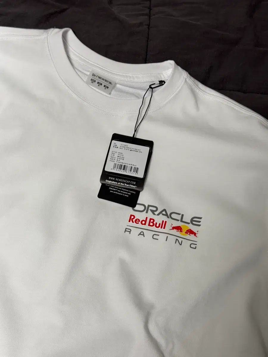 NEW ERA レッドブル 半袖Tシャツ 白