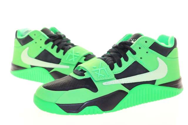 ナイキ NIKE × TRAVIS SCOTT JUMPMAN JACK T-REXX GREEN 2025 28cm IM9113-300 トラビススコット ジャンプマン ジャック トレーナー グリーン 【ブランド古着ベクトル】【中古】▲■260521