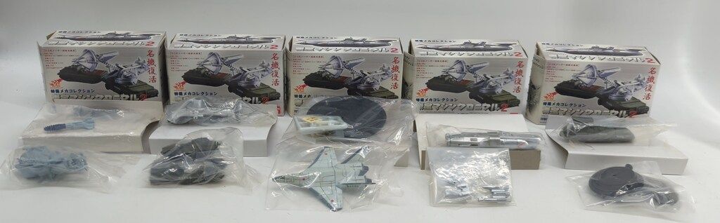 バンダイ 東宝マシンクロニクル2 全5種セット 東宝マシンクロニクル2