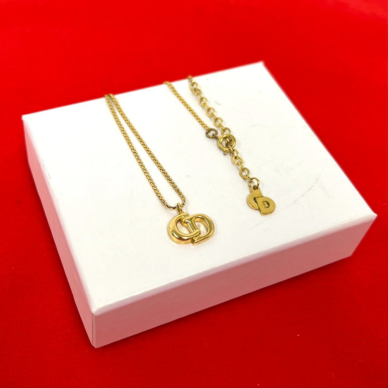 極 美品 Christian Dior クリスチャンディオール ヴィンテージ CD ロゴ