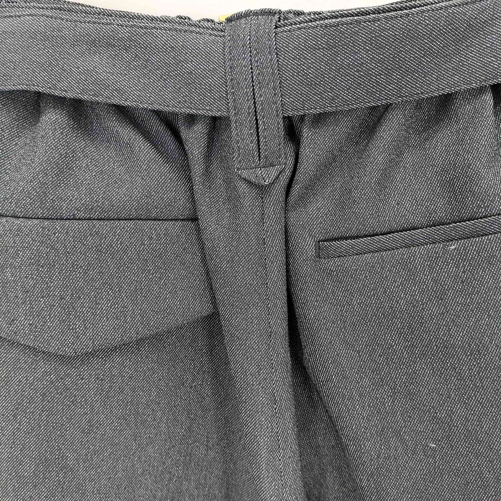 クルニ CULLNI 25AW Faux Denim 1Tuck Semi Wide Pants with Long Belt