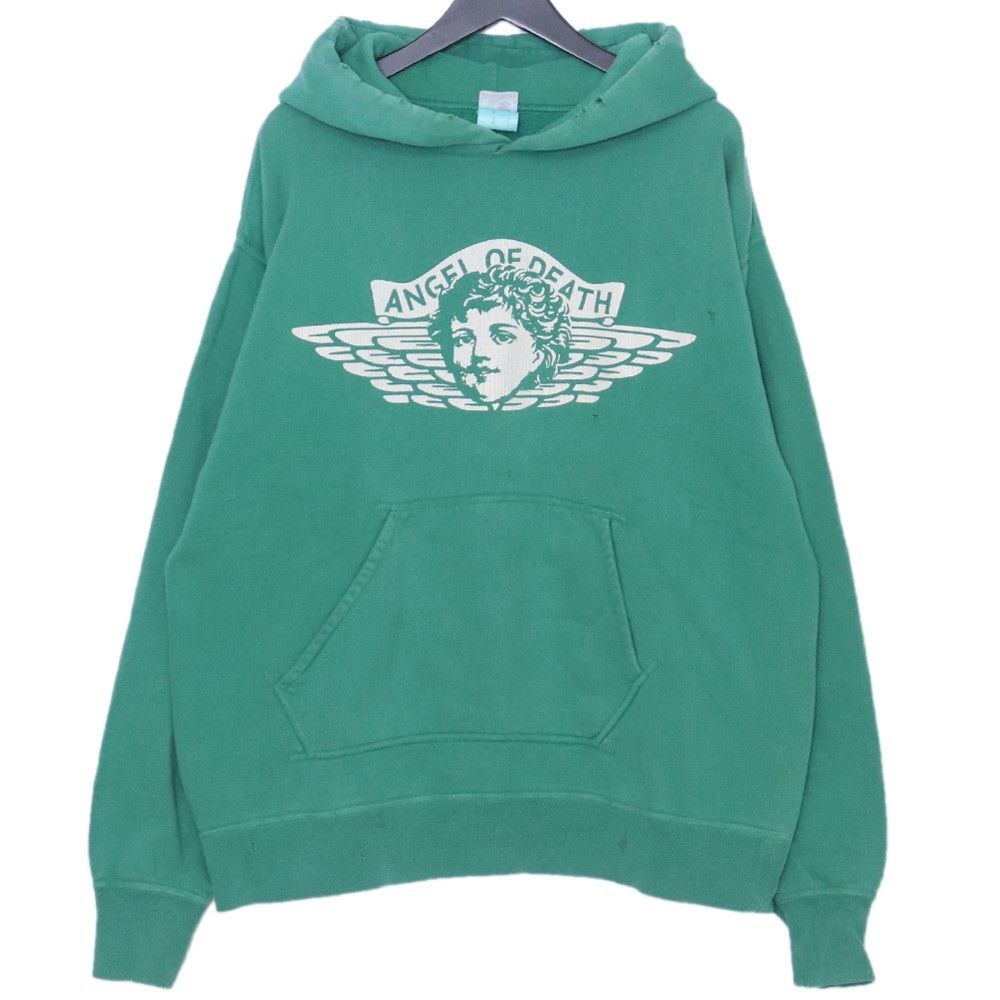 SAINT MICHAEL ANGEL HOODIE XLサイズ グリーン SM-A22-0000-023 36,400円