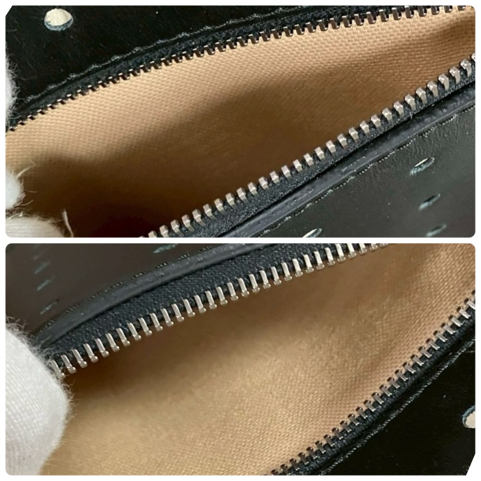 MY0696】SPORTMAX スポーツマックス ショルダーバッグ パンチング 