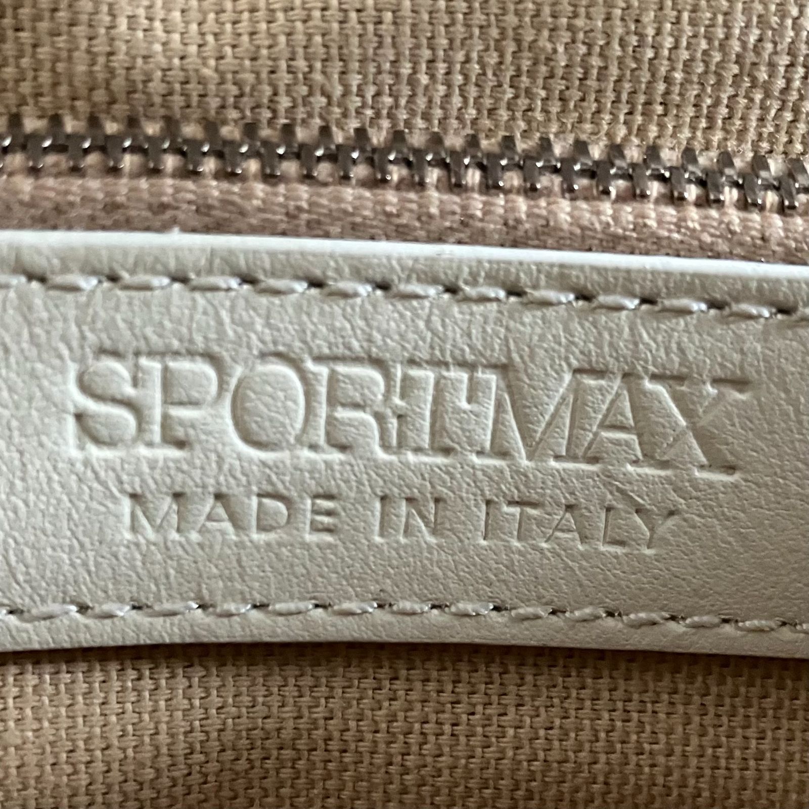 MY0696】SPORTMAX スポーツマックス ショルダーバッグ パンチング 
