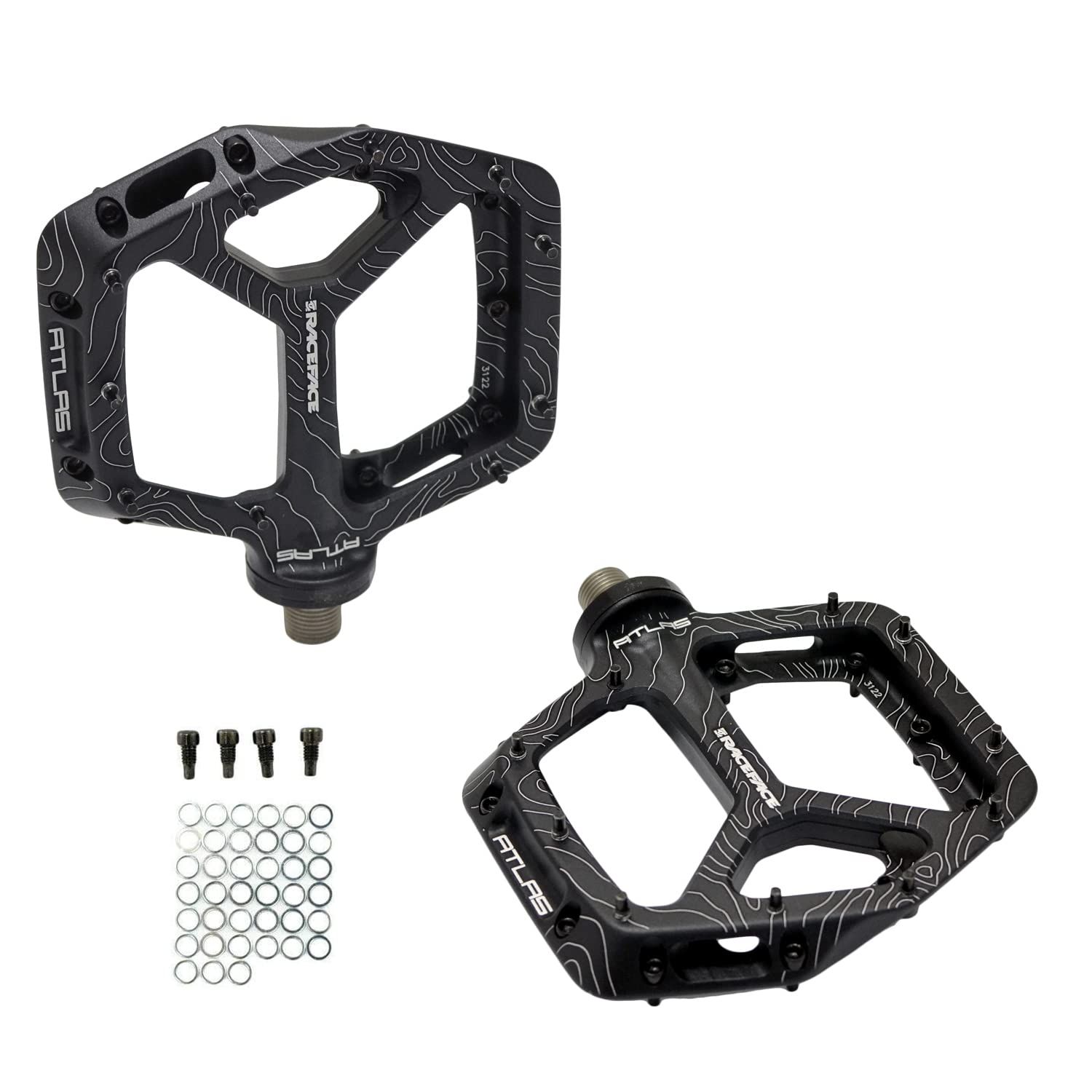 新品 RaceFace Atlas Bike Platform Pedals Black RF2295