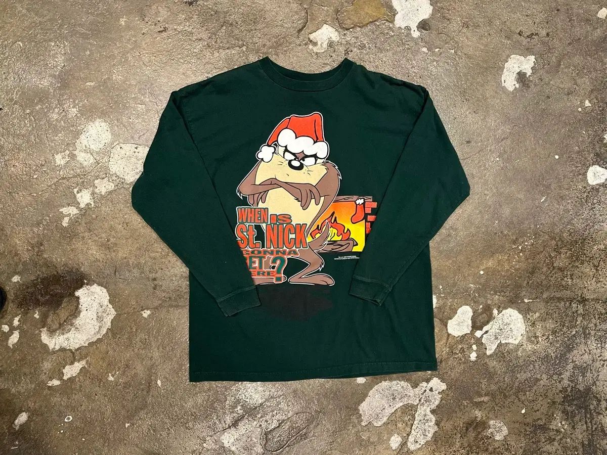 ヴィンテージ 90s ルーニー・テューンズ Tシャツ ロングスリーブ 11,728円