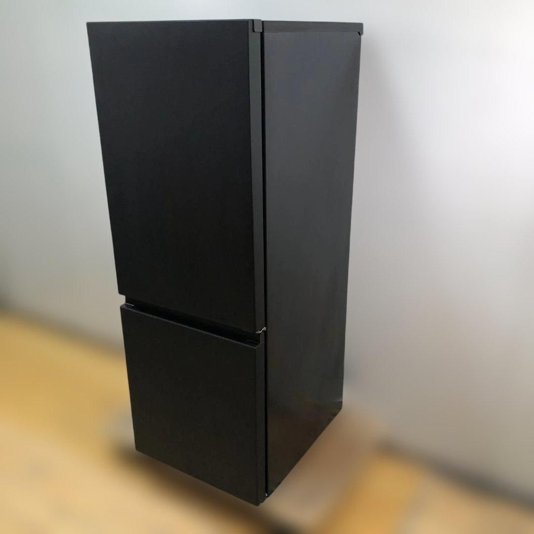美品 パナソニック Panasonic 2024年製 NR-B18C1-K 180L 2ドア冷蔵庫 ブラック 黒 高年式 一人暮らし 単身用 ガラス棚 LED照明 右開き 冷凍冷蔵庫 113063-1-050
