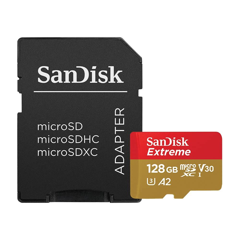新品 SanDisk ( サンディスク ) 128GB Extreme microSDXC A2 SDSQXA1-128G-GN6MA ［ 海外パッケージ品 ］