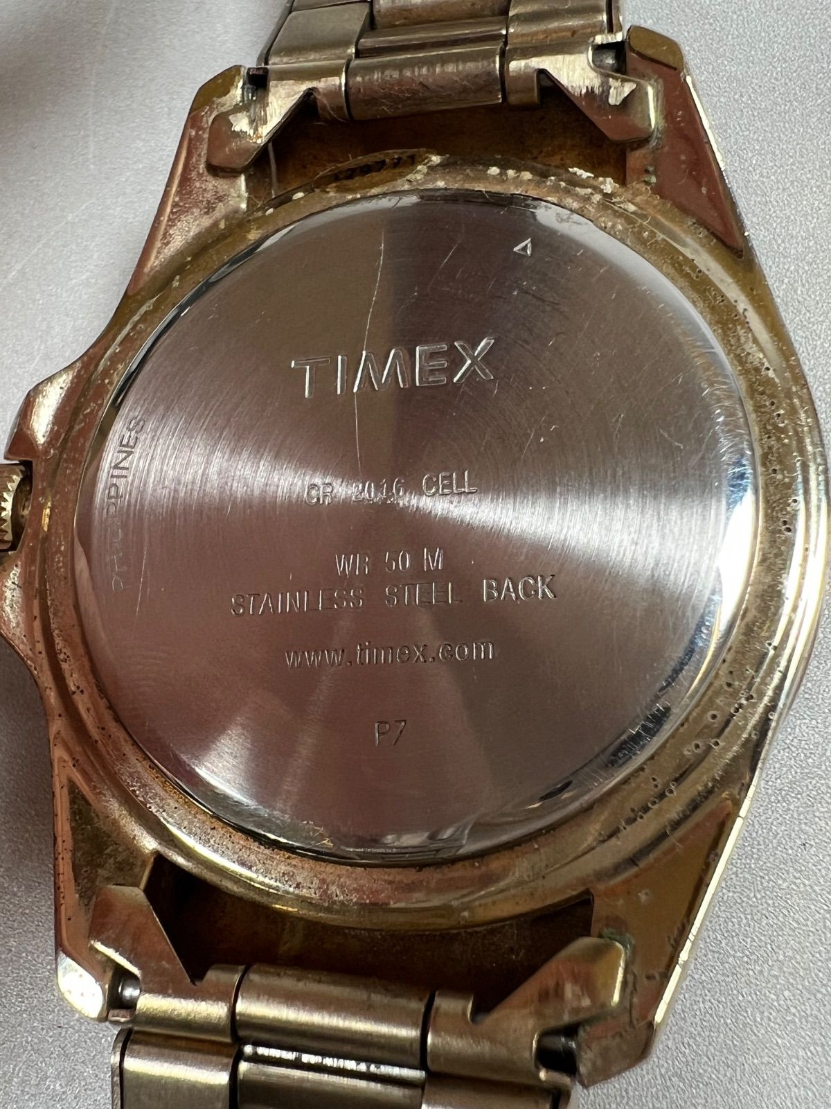 タイメックス TIMEX 腕時計 インディグロ ブラック文字盤