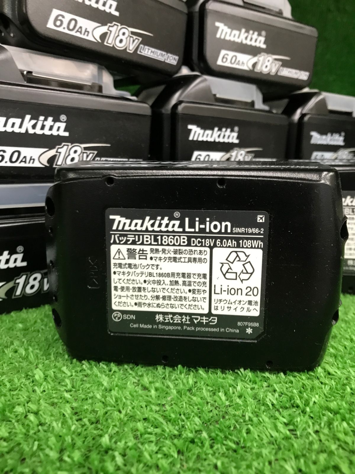 マキタリチウムイオンバッテリBL1860B 18V 6.0Ah A-60464 マキタ