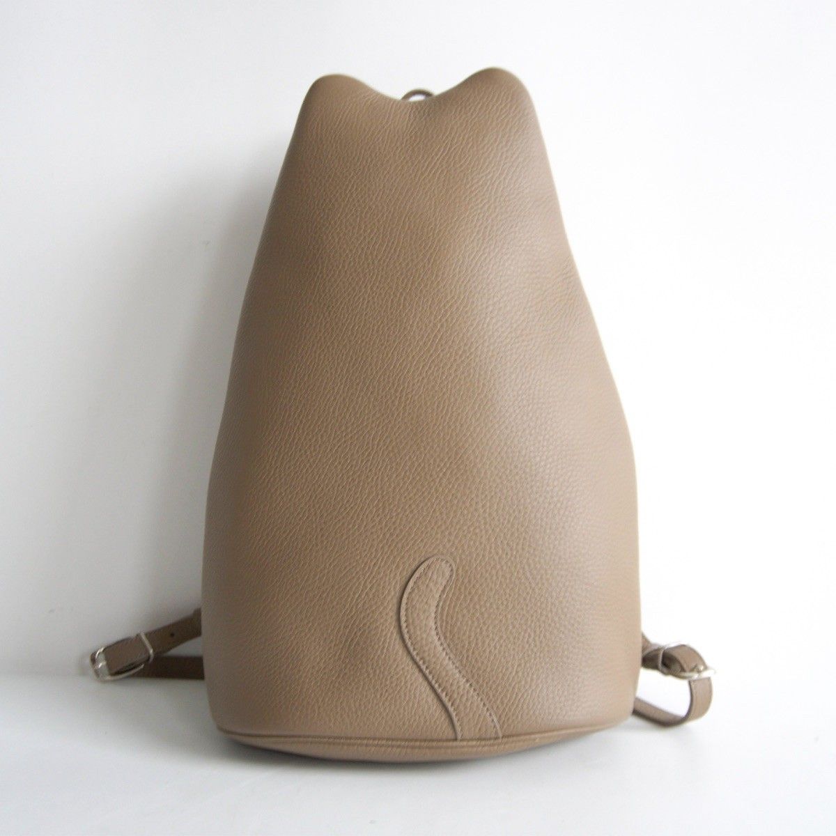 【極美品】Le Bonheur【リュック キャッツ】シュランケンカーフ レザー バッグ ルボナー 26050476