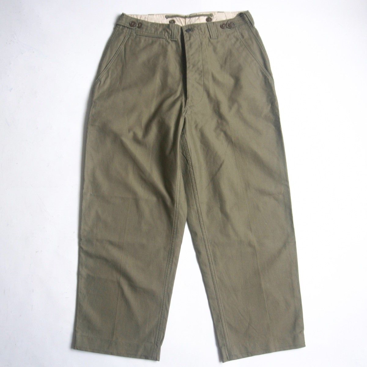 【雰囲気抜群】 US.ARMY【40s M-43 FIELD TROUSERS】32 トラウザー 26050610