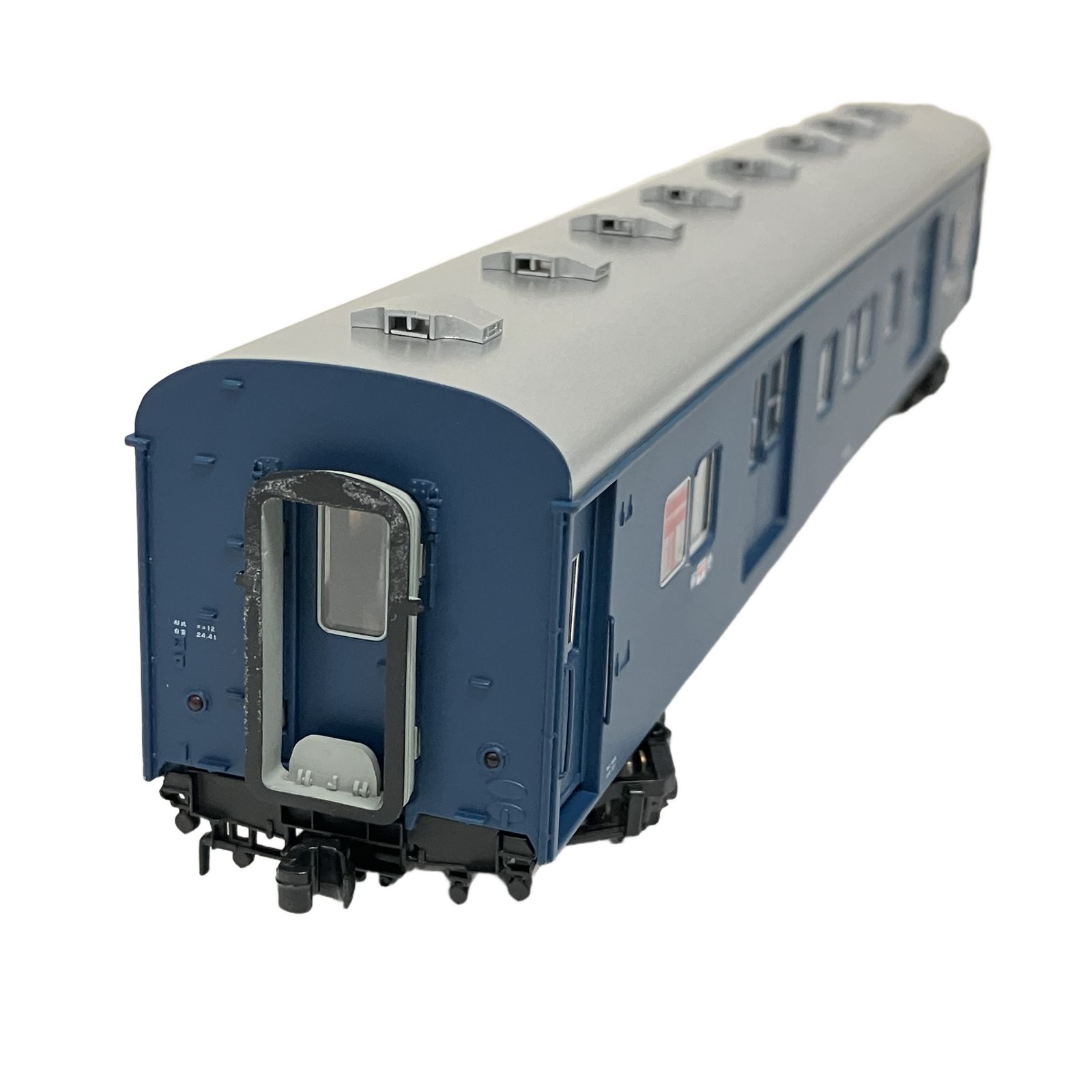 天賞堂 Tenshodo 57033 オユ 12形 郵便車 青 15号 HOゲージ 鉄道 模型 コレクション 中古 良好 F11256270
