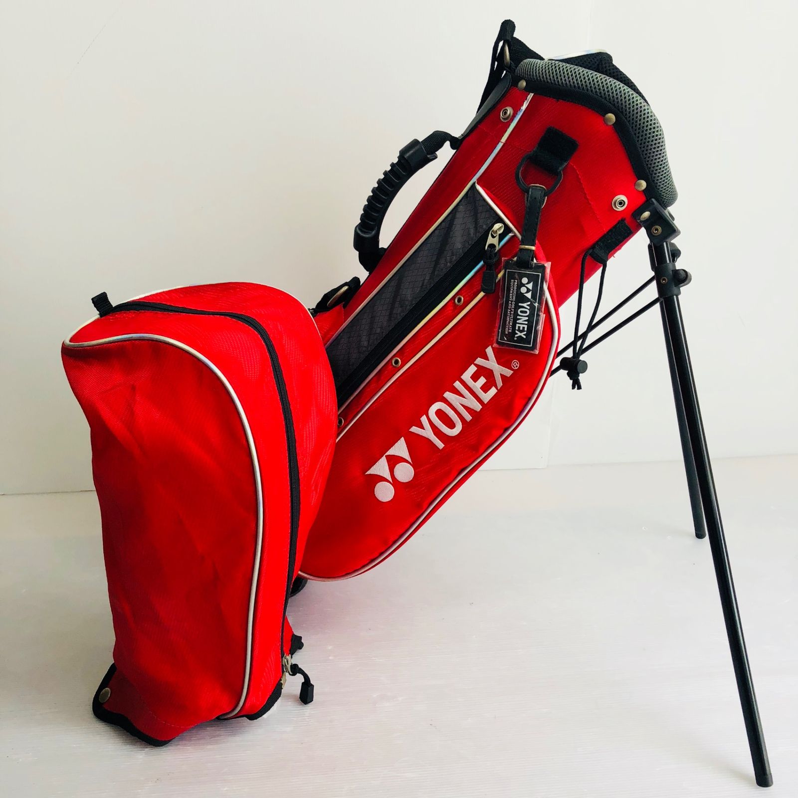 YONEX ヨネックス スタンドタイプ 6.5型 レッド キャディバッグ ゴルフ