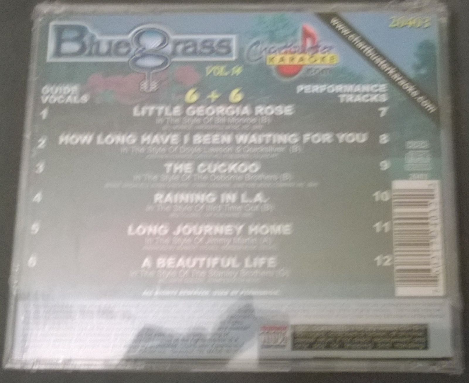 【CD】Karaoke: Bluegrass 14