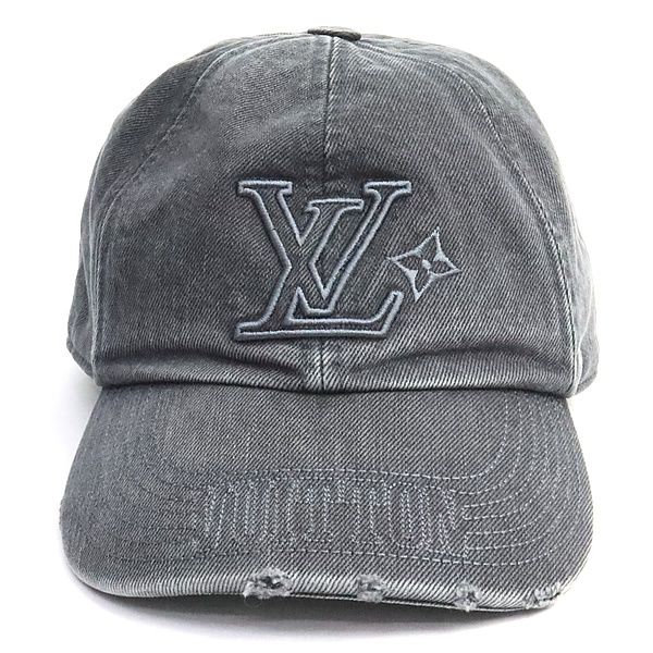Louis Vuitton デニムキャップ 極美品 広尾店】極美品 ルイヴィトン Louis Vuitton キャップ LVデニム